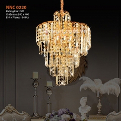 Đèn chùm pha lê thả NNC-0220