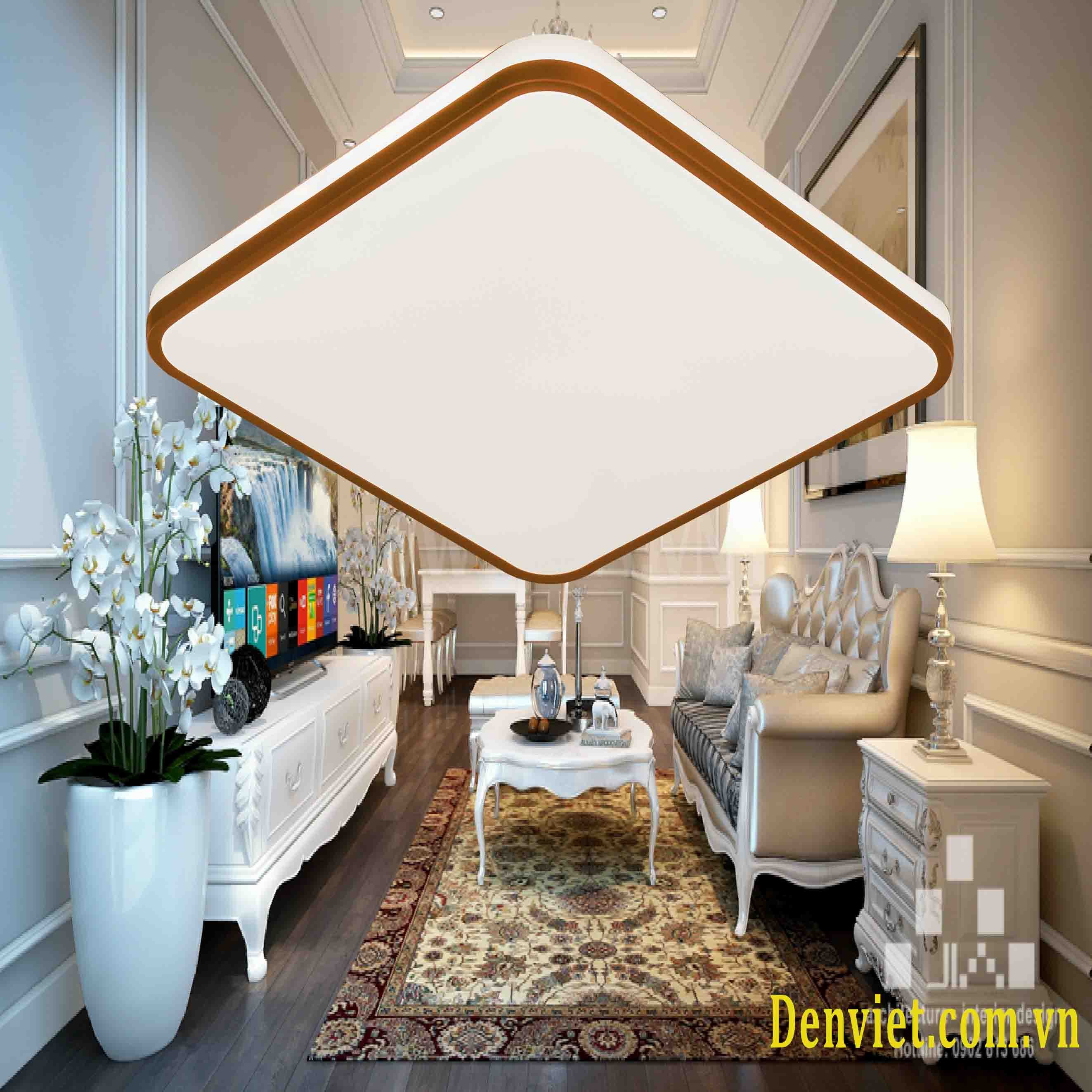 Thêm đèn áp trần vuông vào phòng khách của bạn sẽ tạo ra một không gian rộng rãi, hiện đại và thân thiện hơn. Đèn áp trần vuông mang lại ánh sáng trung thực cho căn phòng của bạn, với thiết kế hiện đại, nó sẽ đem lại cho bạn trải nghiệm khó quên. Đến và xem một số mẫu đèn áp trần vuông để tìm cho mình sản phẩm hoàn hảo nhất!