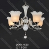 Đèn chùm kiểu ý chao đèn hình hoa trang trí phòng khách nhỏ QCS7595/5