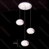 Đèn thả LED trang trí bàn ăn hiện đại AT6121/3