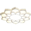 Đèn ốp trần hình hoa sen phối pha lê LMO – 9004