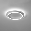 Đèn ốp trần tròn viền trắng LMO - 963 - 20