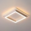 Đèn ốp trần vuông viền trắng đơn giản LMO - 966 - 20