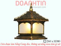 Đèn Cổng Gang Giả Đồng ATD1411B