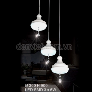 Đèn thả LED hiện đại BT3335/3 trang trí bàn ăn cực đẹp