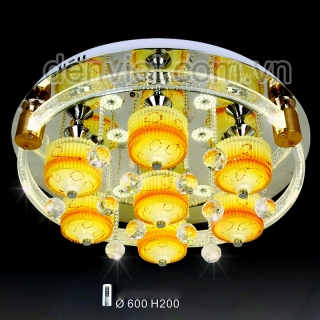 Đèn mâm LED tròn hiện đại BML6082 trang trí phòng khách