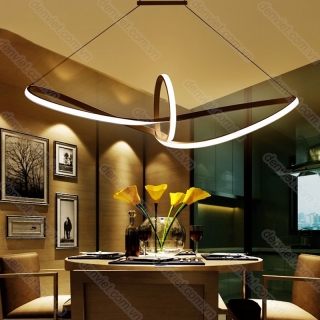 Đèn chùm thả LED hiện đại trang trí nội thất cao cấp