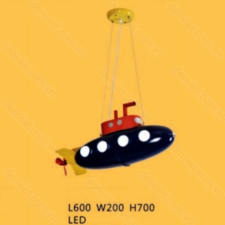 Đèn thả trẻ em hình tàu ngầm cực đẹp QTL7579/1