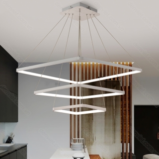 Đèn chùm hiện đại thiết kế đơn giản sang trọng trang trí phòng khách
