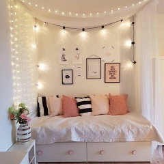 9 ý tưởng trang trí phòng ngủ bằng đèn led