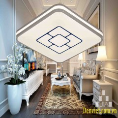 Đèn áp trần vuông, Led 3 màu, thiết kế đơn giản , trang trí phòng khách ML1344
