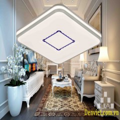 Đèn áp trần vuông, Led 3 màu, thiết kế đơn giản , trang trí phòng khách ML1345