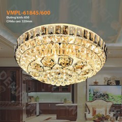 Đèn Ốp Trần Pha Lê Phòng Khách VMPL-61845-600