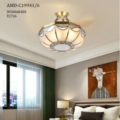 Đèn ốp trần phòng khách AMĐ-C19941-6