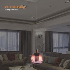 Đèn Thả Bàn Ăn VT-1100-Hồng