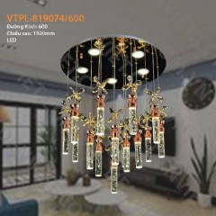 Đèn Thả Pha Lê Thông Tầng VTPL-819074-600